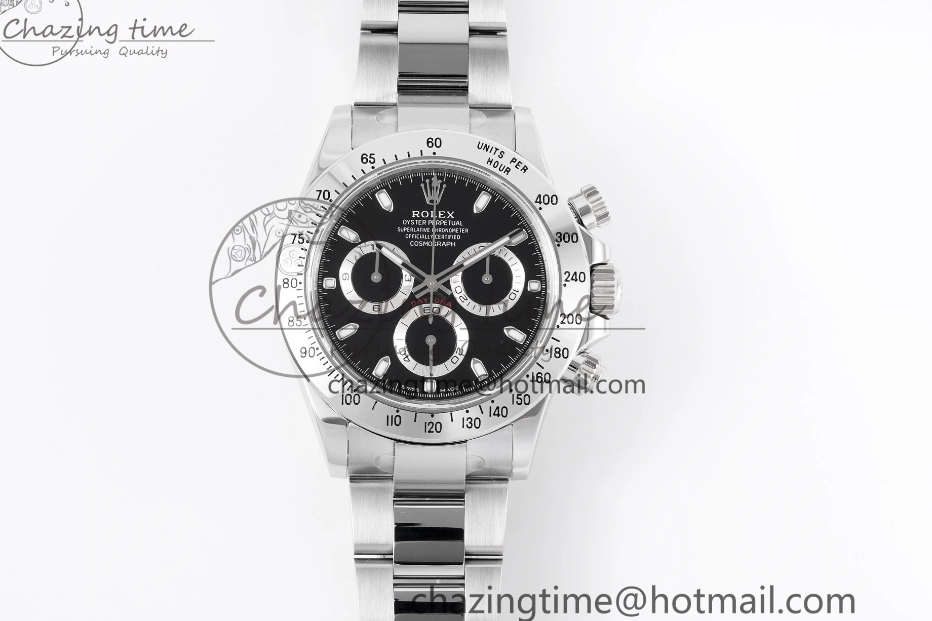 Best 116520 Bracelet KING on Daytona SH4130 1:1 Edition Black Dial SS 0210
